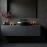 Dark Moody Bathroom Ideas & Halloween Aesthetic