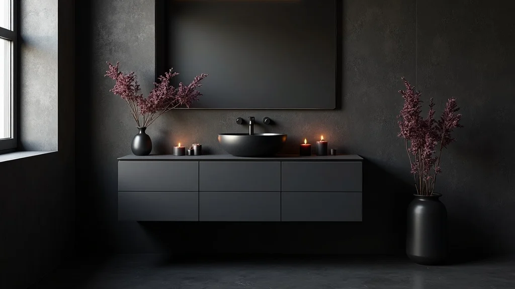 Dark Moody Bathroom Ideas & Halloween Aesthetic