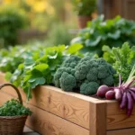 Garden Harvest Setup & Raised Bed Ideas