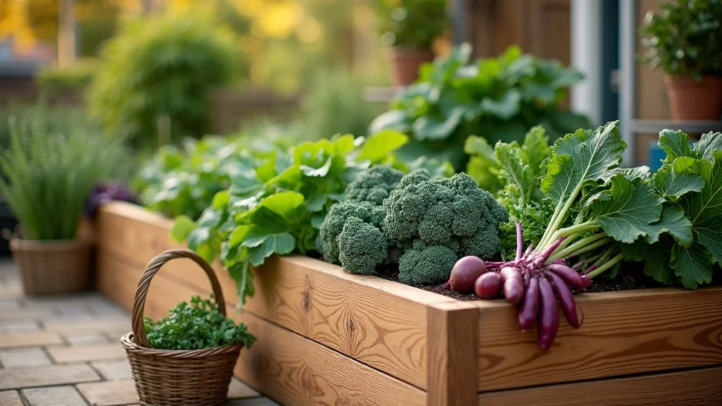 Garden Harvest Setup & Raised Bed Ideas