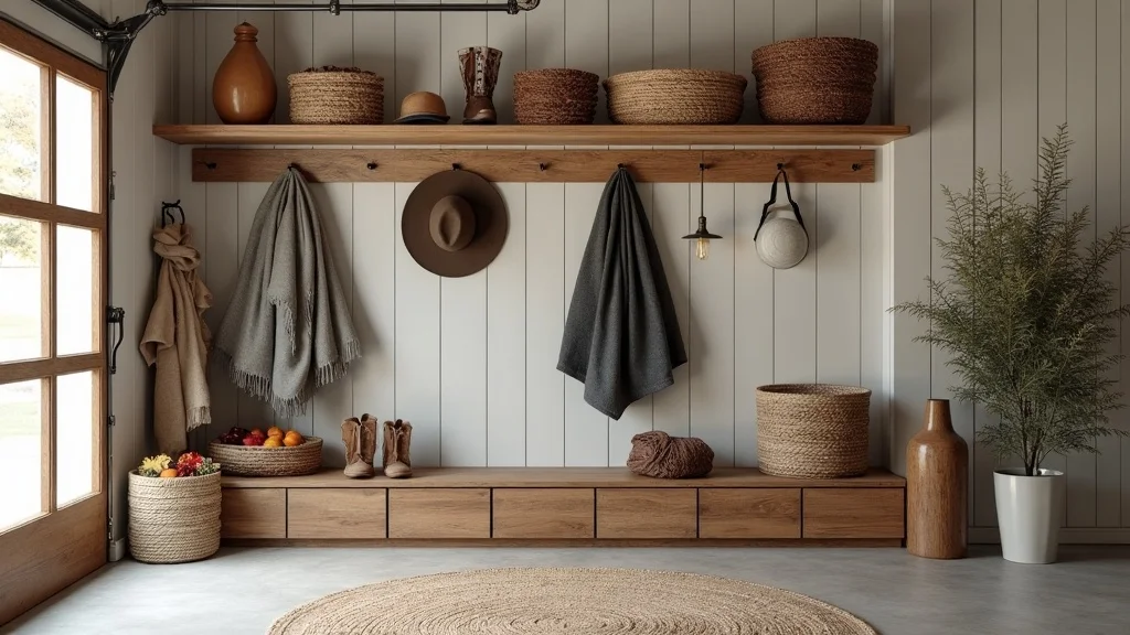 Mudroom Fall Seasonal Refresh & Storage