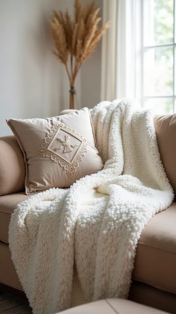 What throw blanket actually feels cozy on the couch year-round?