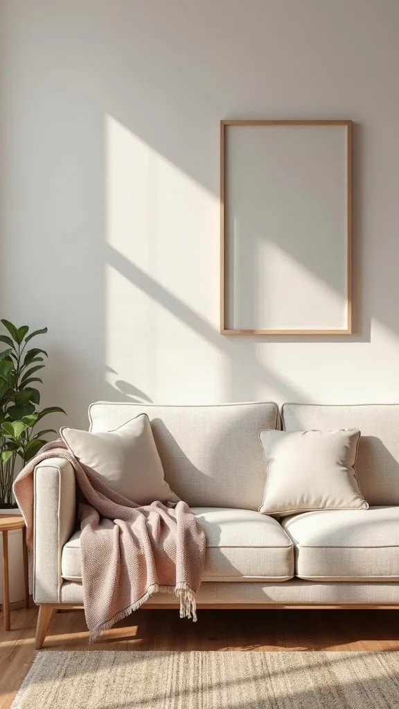 What’s one thing to avoid when decorating for cozy on a budget?