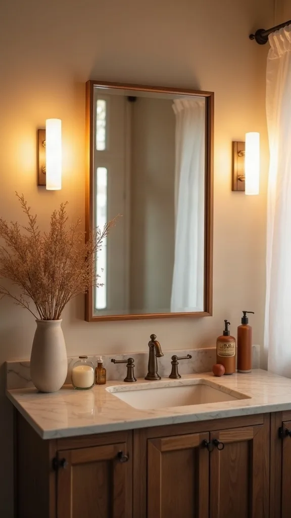 How do you add warm lighting without installing anything?