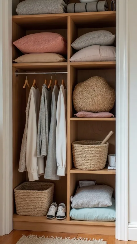 How do I store seasonal clothes without vacuum bags taking over?