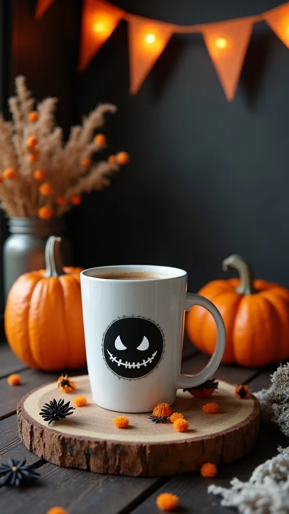 What are the best spooky kitchen ideas for a coffee bar setup?