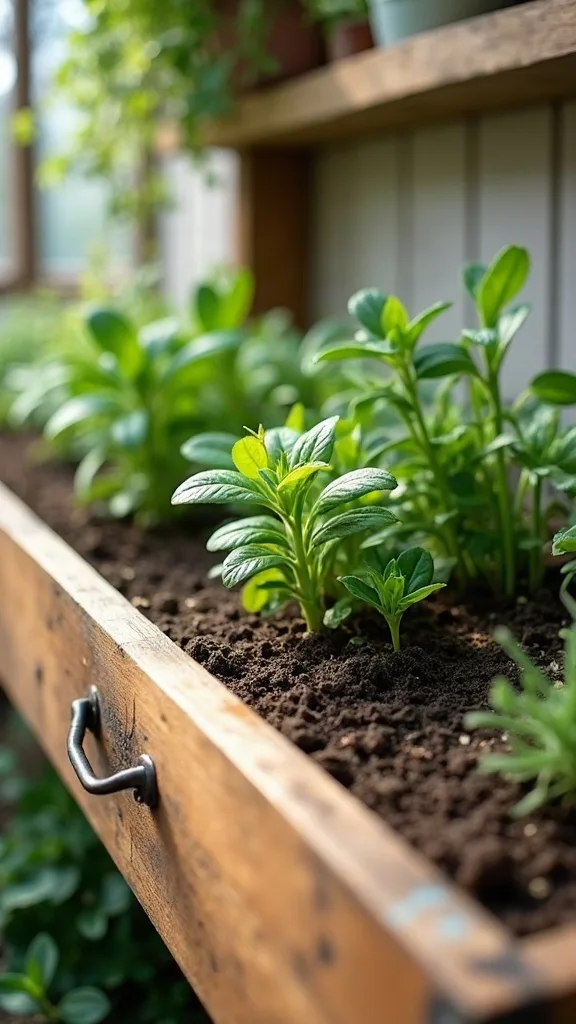 Old Dresser Drawer Planter Bed (the upcycle that actually holds up)