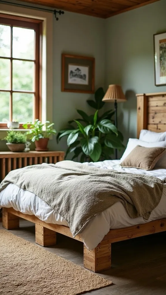 Pallet Frame Bed (done the safe, splinter-free way)
