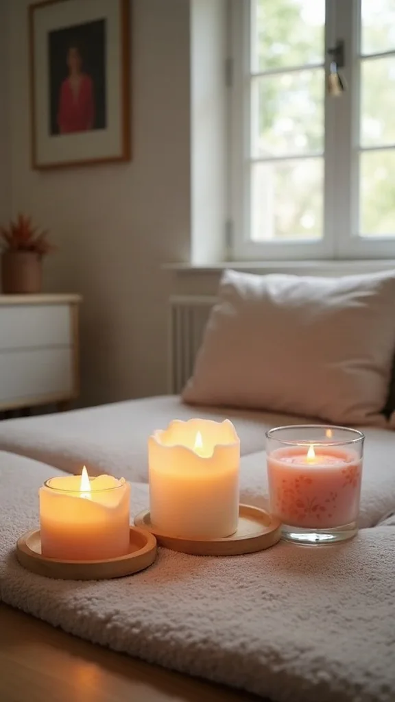 What’s a dollar store hack for a cozy candle moment without open flames?