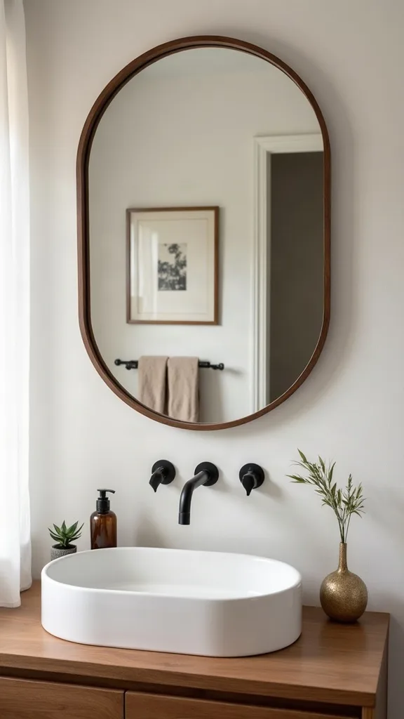 How can you add cozy ‘hotel lounge’ vibes with one mirror?