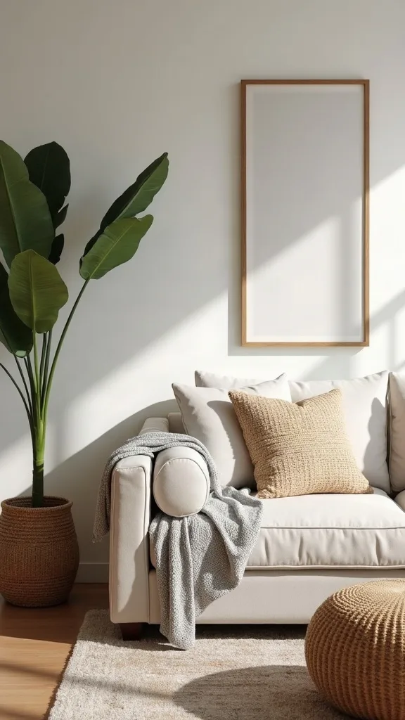 How do you make a sectional or sofa feel cozier without replacing it?