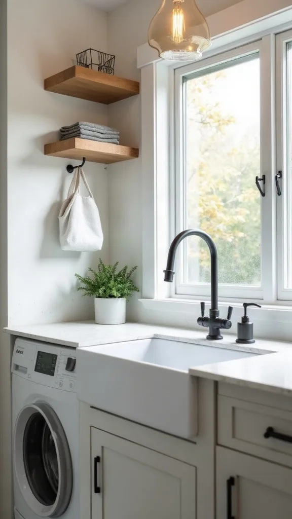 How Can You Style a Utility Sink So It Doesn’t Look Industrial?