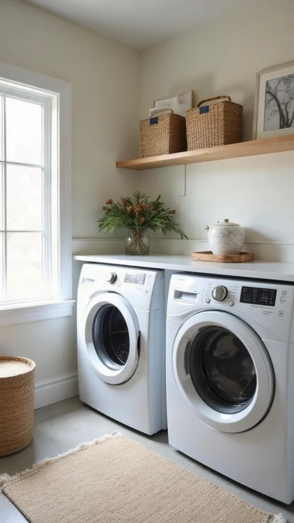 How Can Contrast Make a Laundry Room Feel More High-End?