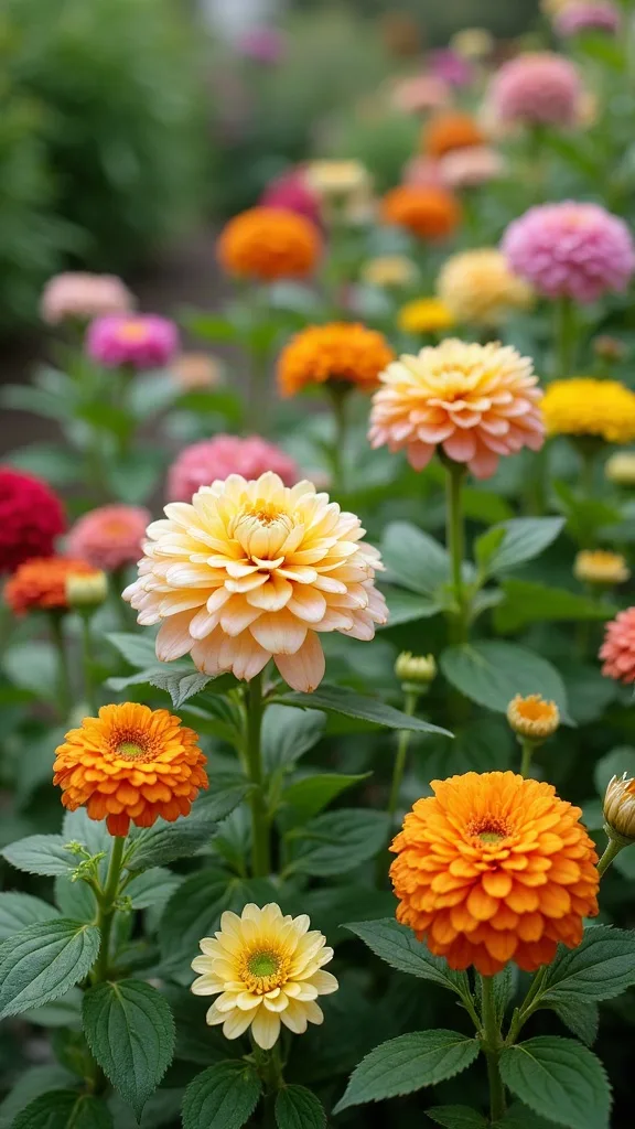 Cut-Flower Mini Row (pretty now, bouquets later)