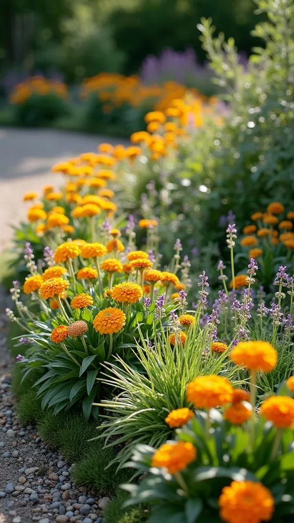 Front-Walk Ribbon Bed (tidy edge, big payoff)