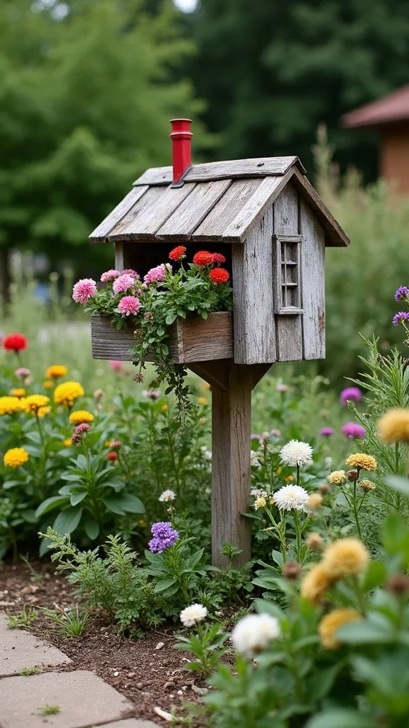 Mailbox Mini-Bed Layout (tiny footprint, big impact)